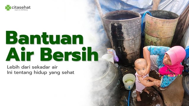 Hentikan Penyakit Akibat Air Kotor