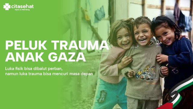 Pulihkan Luka Batin Anak Palestina!