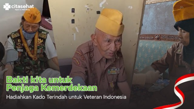 81 Tahun Merdeka, Bakti Nyata untuk Veteran Bangsa